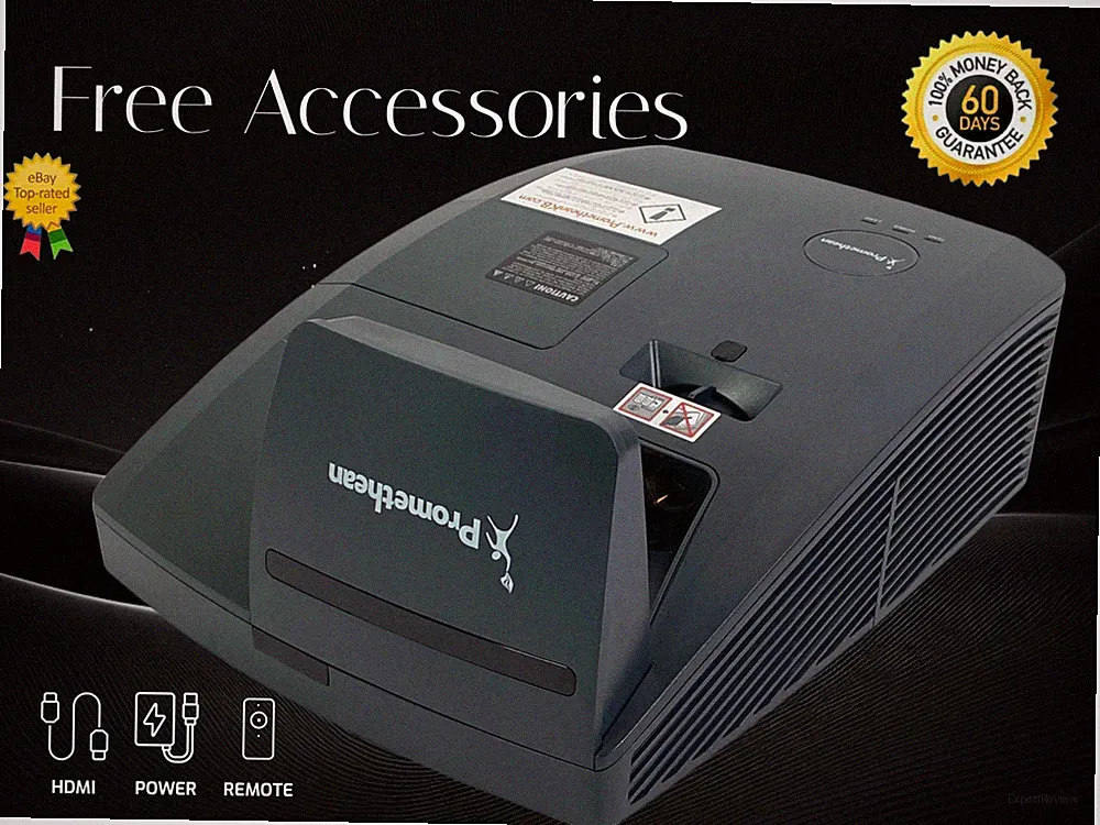 Promethean 3300 ANSI DLP Ultra-Kurzdistanz Beamer UST USB für Unterricht