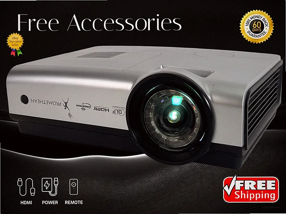 Promethean PRM-35 DLP Projektor-Lampe bis 6000 Std. 2500 Lumen 4K mit Kit