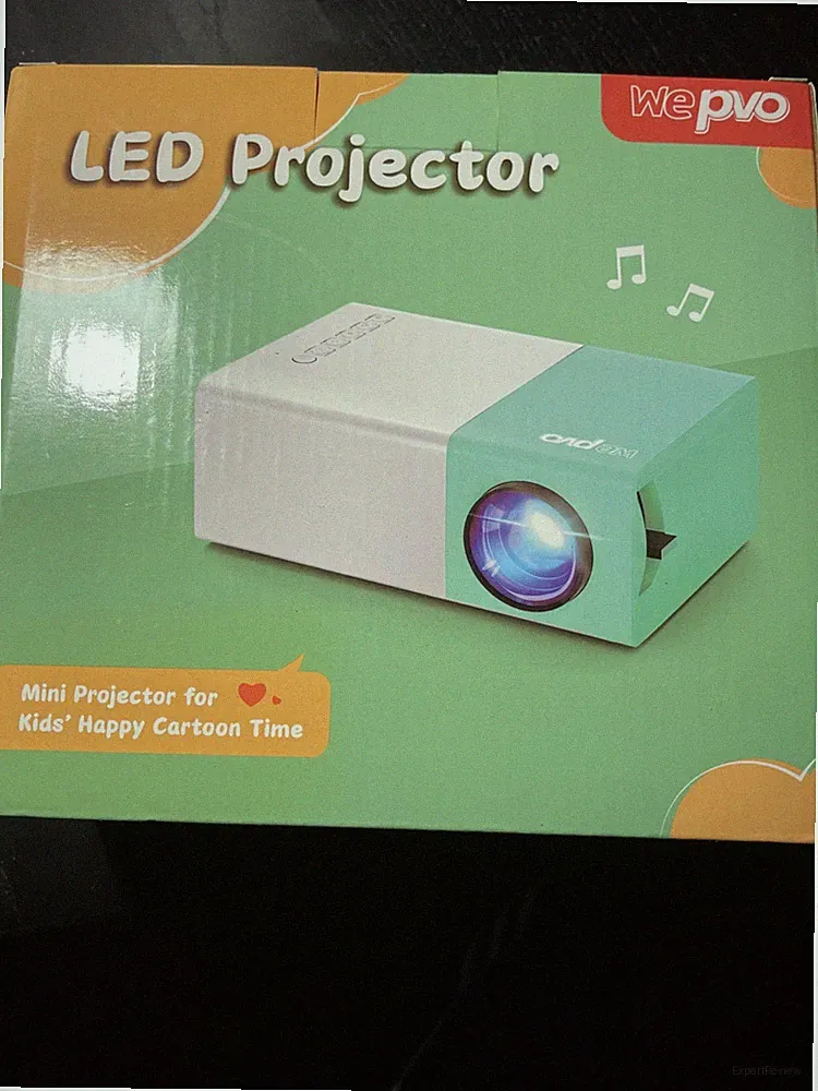 PVO LED Projektor YG300 Pro Mini Beamer Tragbarer Outdoor Filmprojektor Heimkino