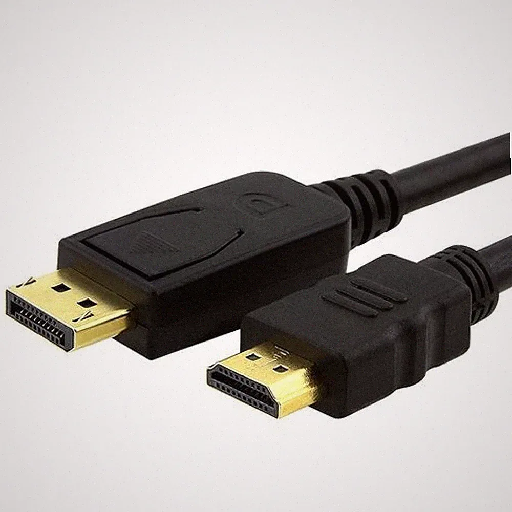 Qualitäts Display Port Stecker auf HDMI Stecker Adapterkabel für Laptop und Projektor