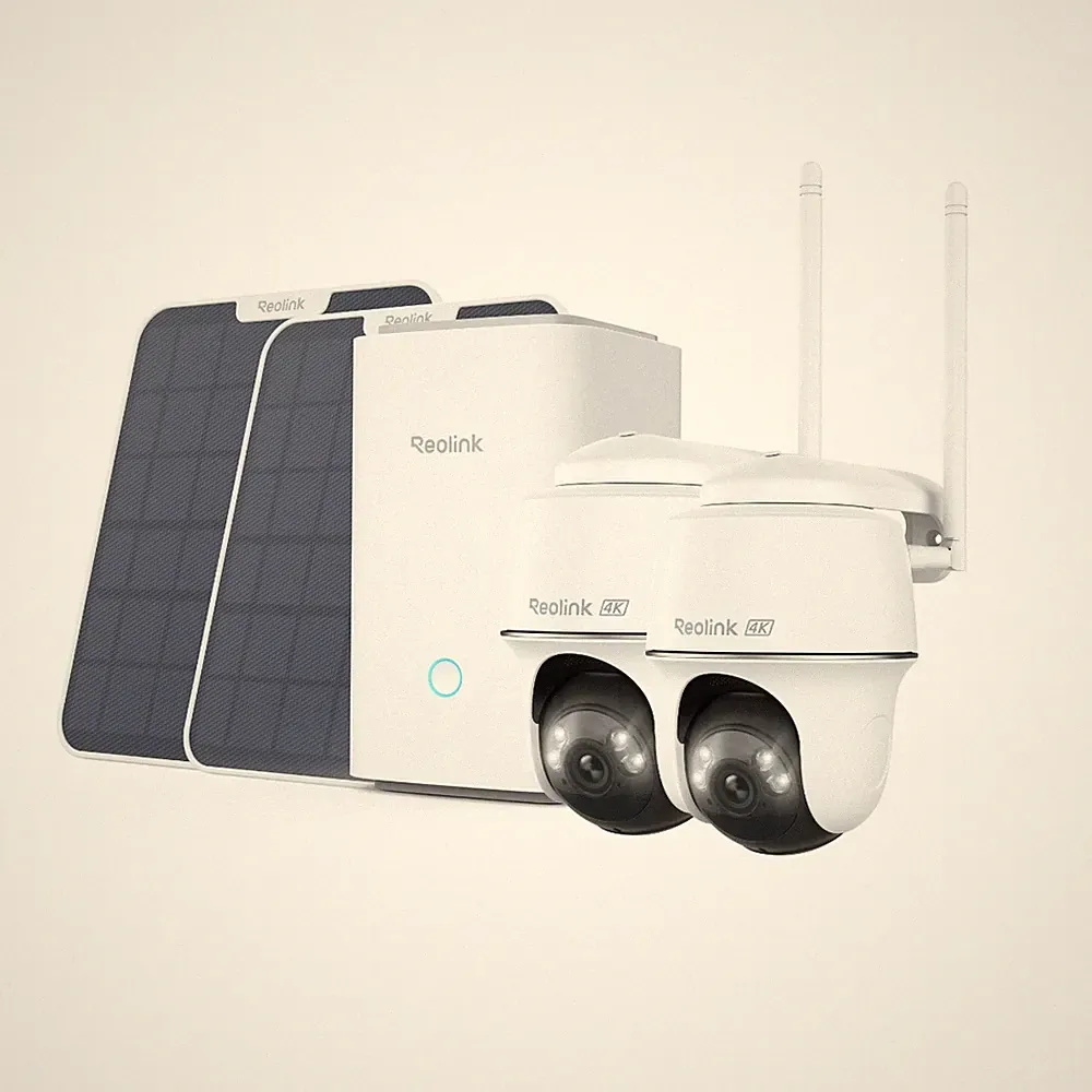 Reolink Argus PT Ultra Hone Hub Set 4K Überwachungskamera Aussen Outdoor Akku