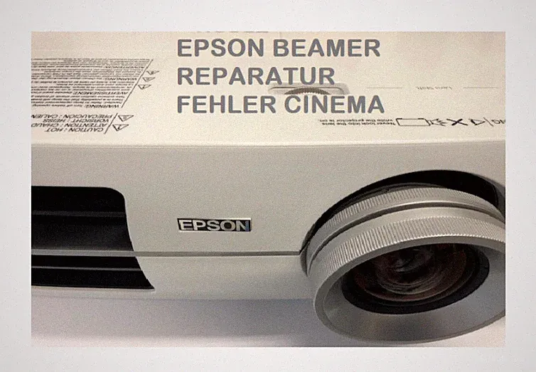 Reparatur EPSON Fehler LED ORANGE BLINK von EPSON EH-TW92xx Reparatur Beamer