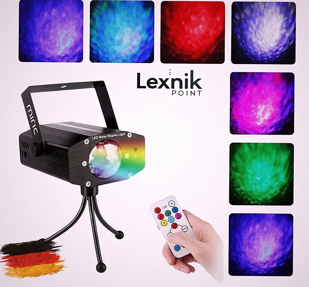 RGB Discokugel Lichteffekt LED Laser Projektor Bühnenlicht Partylicht Lampe
