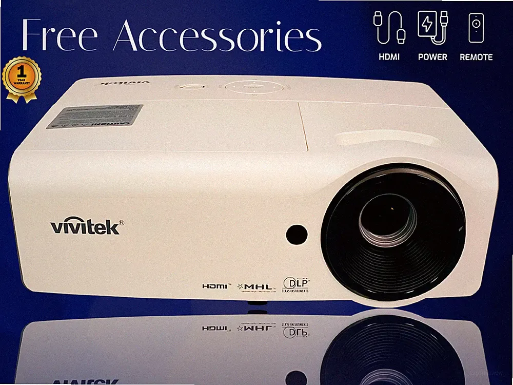 Runderneuert 4K Projektor DLP für Künstler, Designer, Filmmakers 3000 Lumen 3D