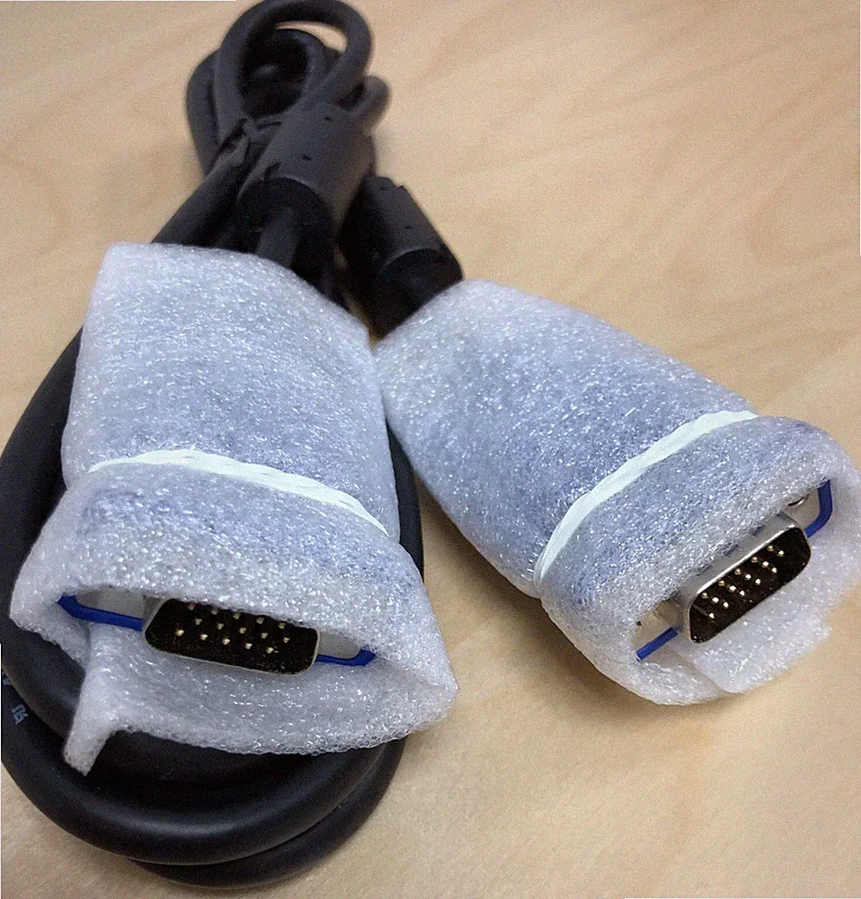 S-VGA Kabel SVGA XGA VGA Stecker Full HD PC Beamer Monitor Anschlusskabel 2m