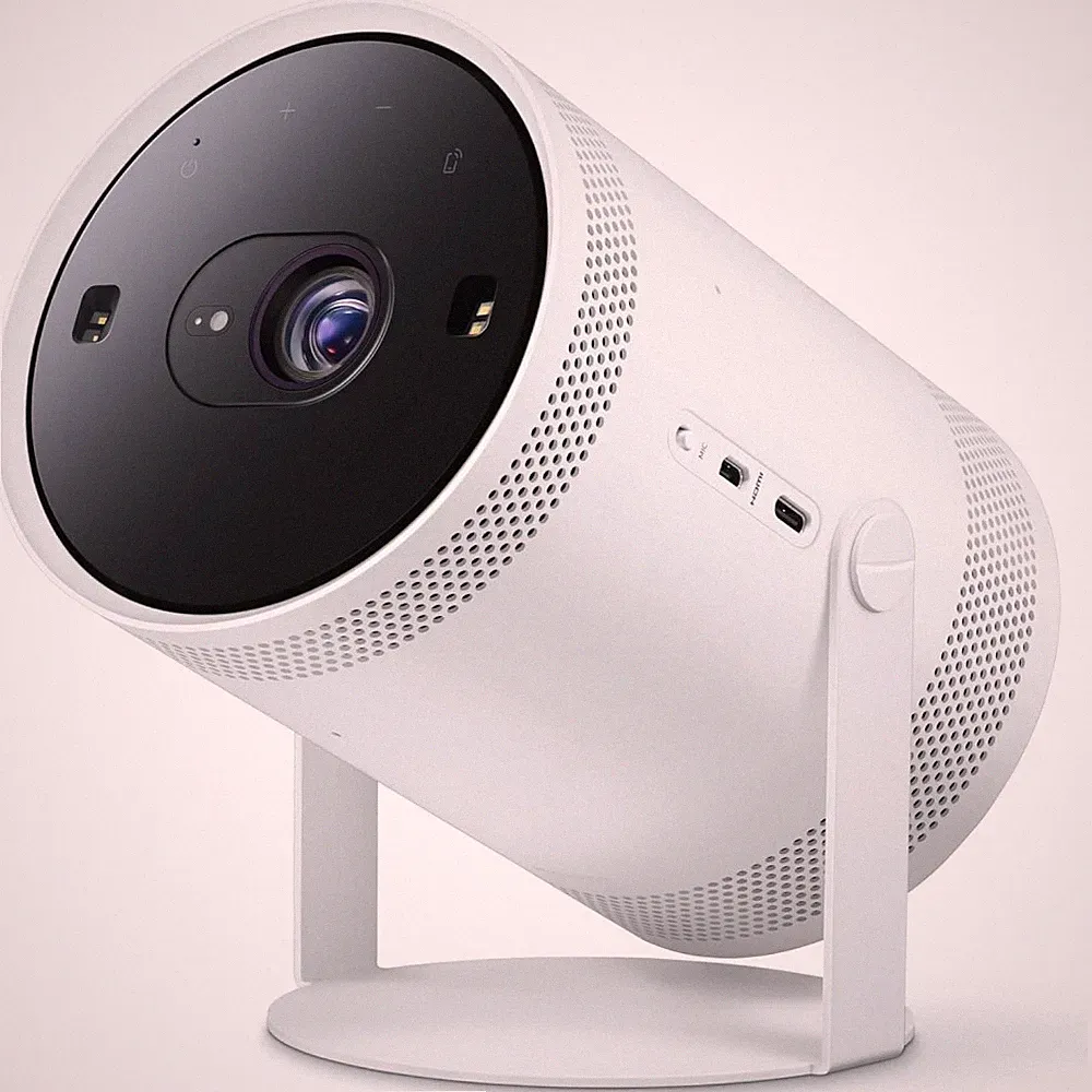 Samsung The Freestyle LFF3C Lifestyle 2nd Gen. DLP-Projektor weiß 550 LED-Lumen
