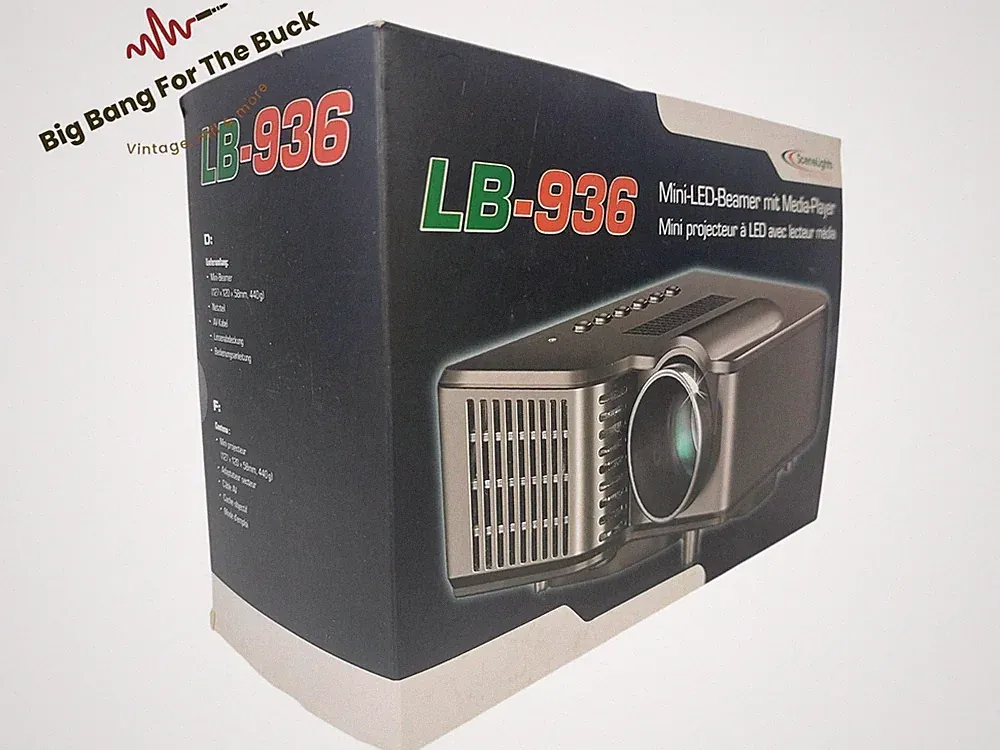 SceneLights Technologies LB-936 - Mini-LED-Beamer mit Media-Player kaufen - Neu