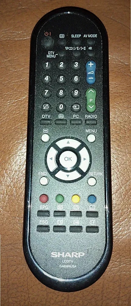 SHARP IR FERNBEDIENUNG GA608WJSA