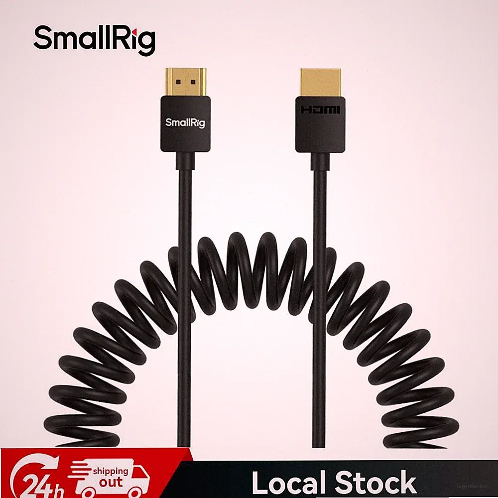 SmallRig Spiralkabel 2.0 (A auf A) 4K bei 60 Hz 18 Gbit/s Highspeed 3D-fähig