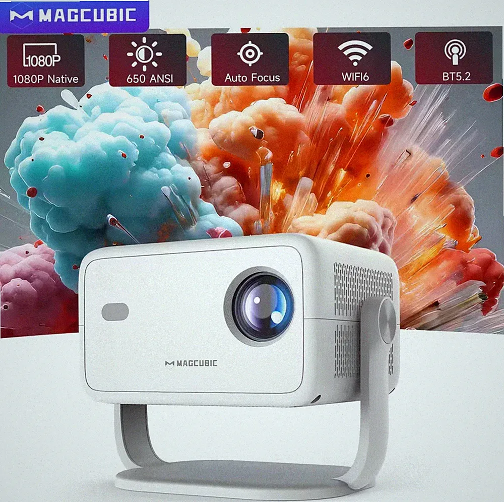 Smart Beamer 25000 Lumen HD LED WiFi Bluetooth HDMI Android Heimkino