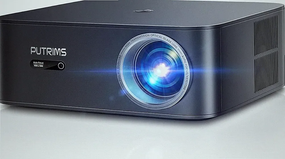Smart Beamer 4K WiFi6 Bluetooth Google TV Netflix