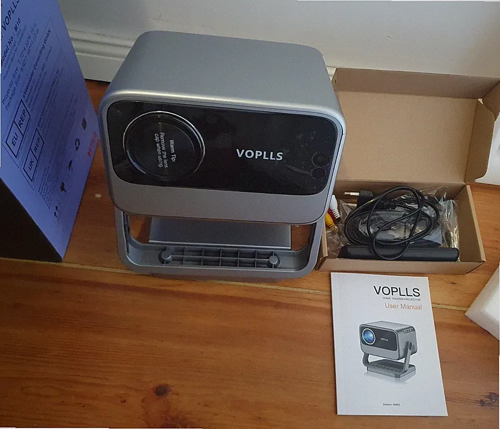 Smart Beamer VOPLLS -M10- Full HD 1080P & unterstützt 4K WiFi6 OVP