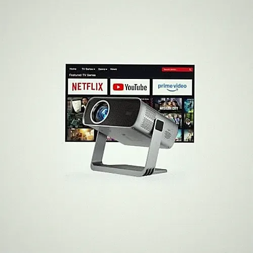 Smart Mini Beamer 4K Kompatibel mit Netflix & Dolby Audio XuanPad 3500 ANSI Beam