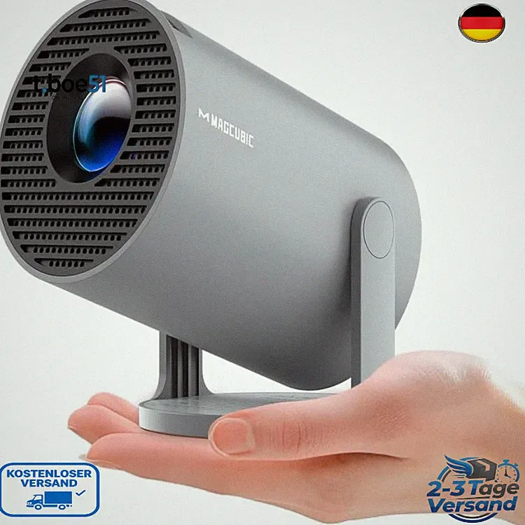 Smart Projektor 4K WiFi 6 5G Mini Projektor Full HD 1080