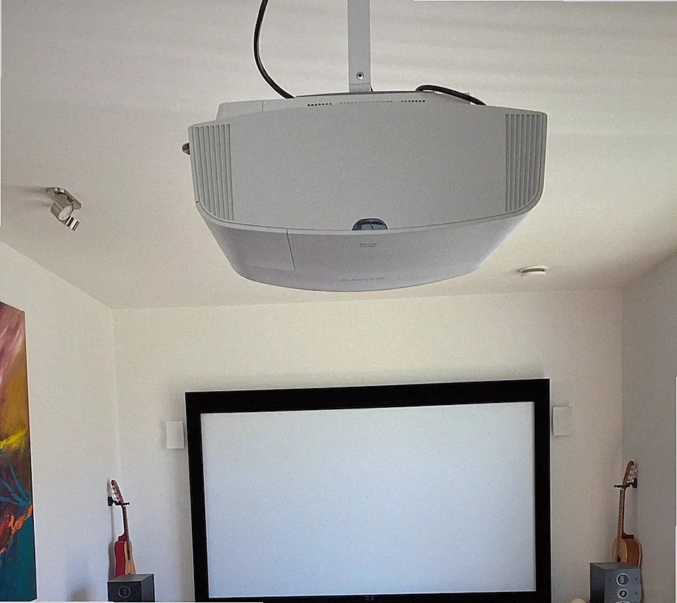 Sony 4K Projektor in weiss