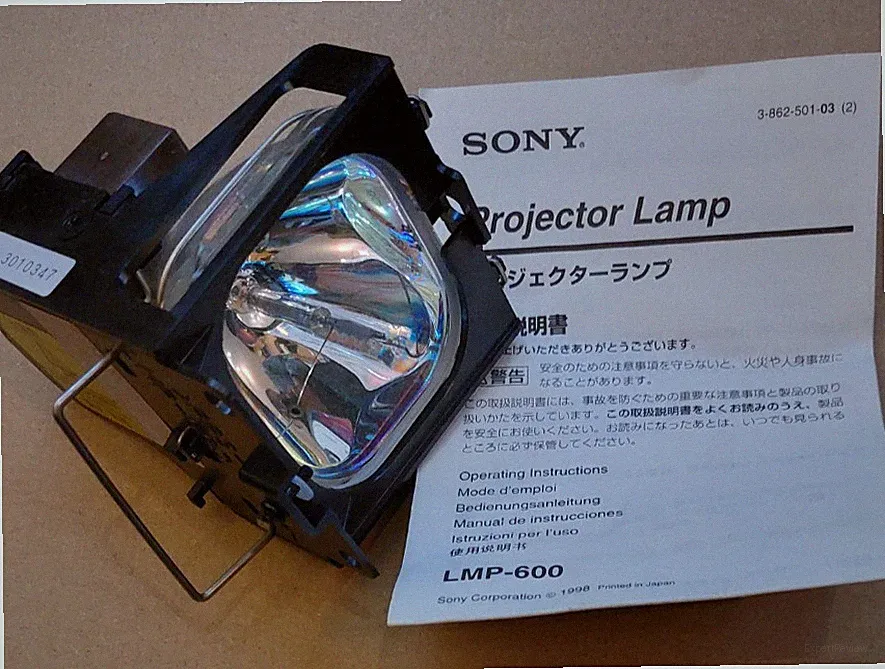 SONY Ersatz Lampe ORIGINAL LMP-600 Ersatzlampe Projector Lamp *div. Beamer
