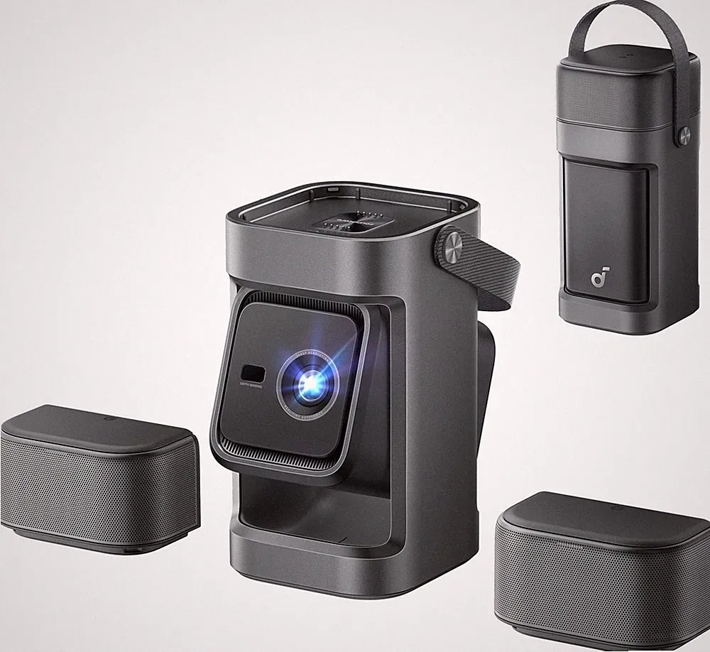 Soundcore Nebula Tragbarer Projektor P1 1080p Full HD Grau
