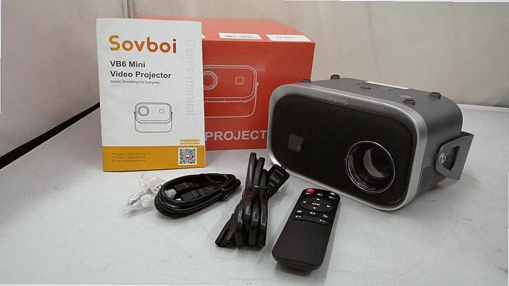 SOVBOI VB6 MINI 1080P Deckenhalterung IP Kamera mit IR Fernbedienung & Zubehör