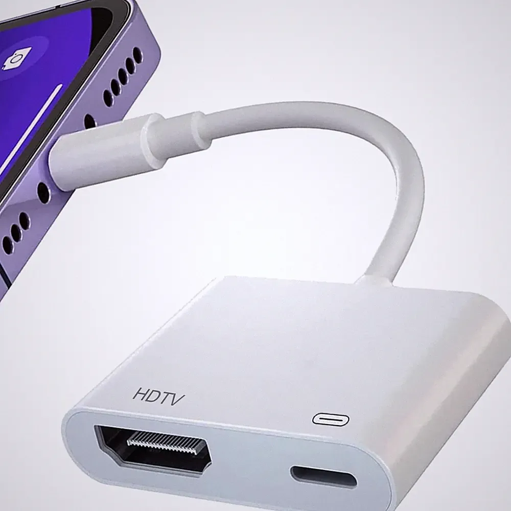 Stabiler Lightning HDMI Adapter - Ideal für Präsentationen, 18 Monate