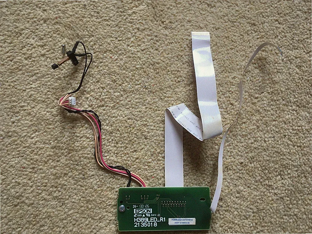Status/Objektiv Abdeckung Schalter PCB - für H388B EB-915W Epson LCD Projektor