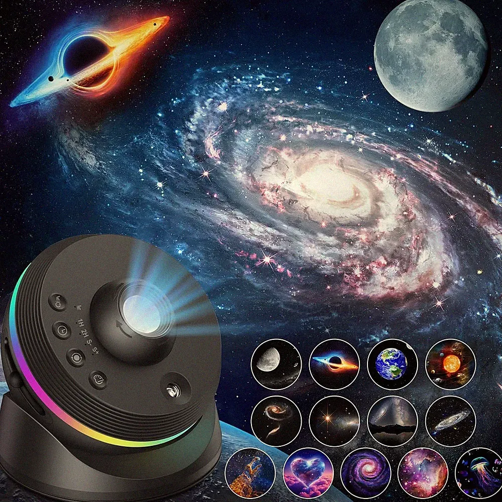 Sternenhimmel Projektor, 4K HD Planetarium Projektor, Meteor Galaxy Projector
