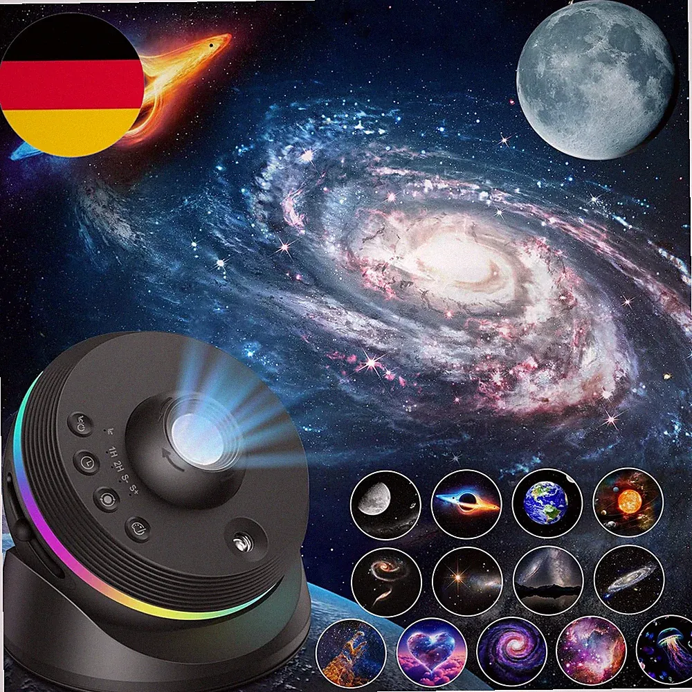 Sternenhimmel Projektor, 4K HD Planetarium Projektor, Meteor Galaxy Projector Sk