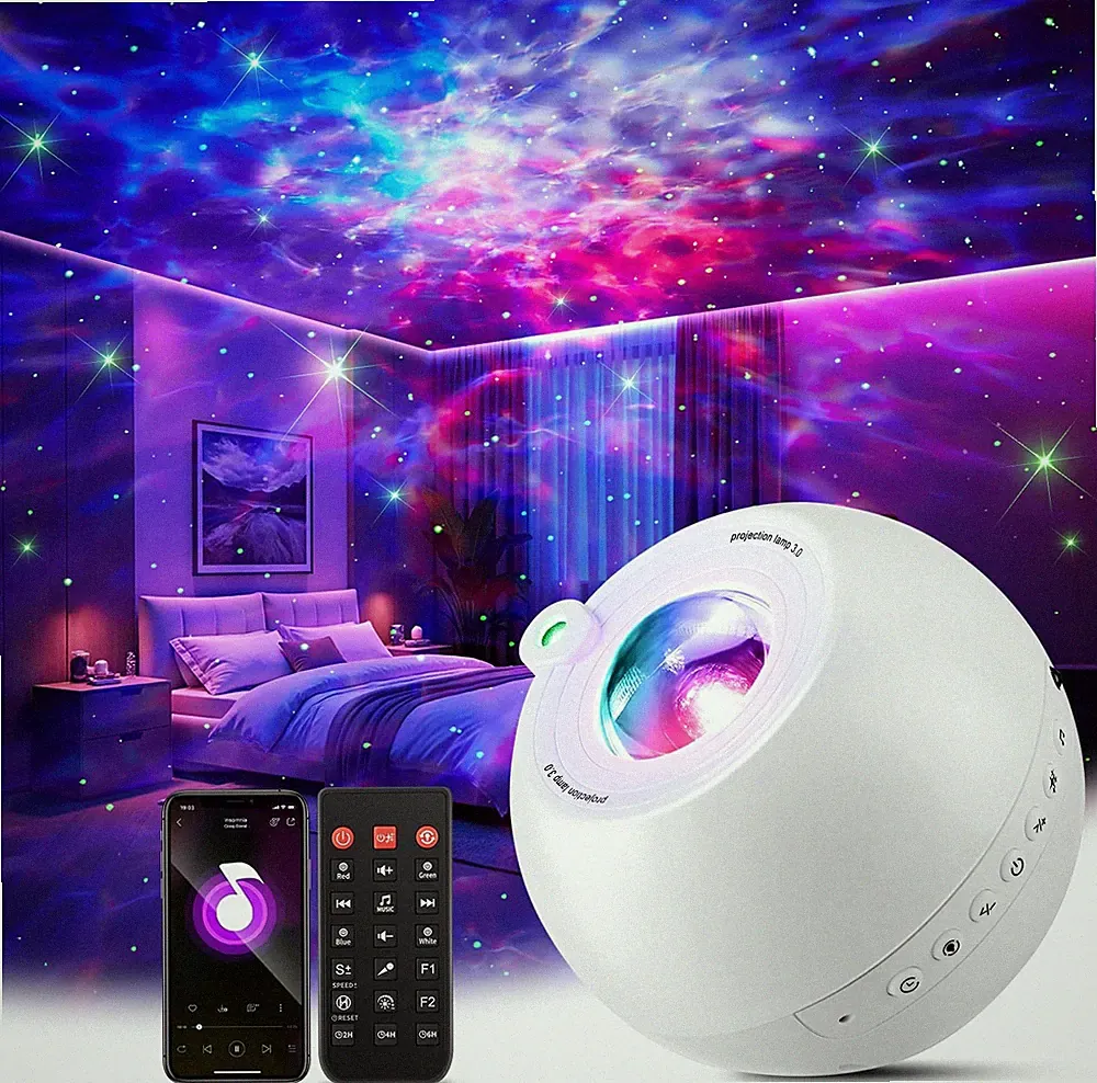 Sternenhimmel Projektor Galaxy Projector Geschenke Nachttischlampe
