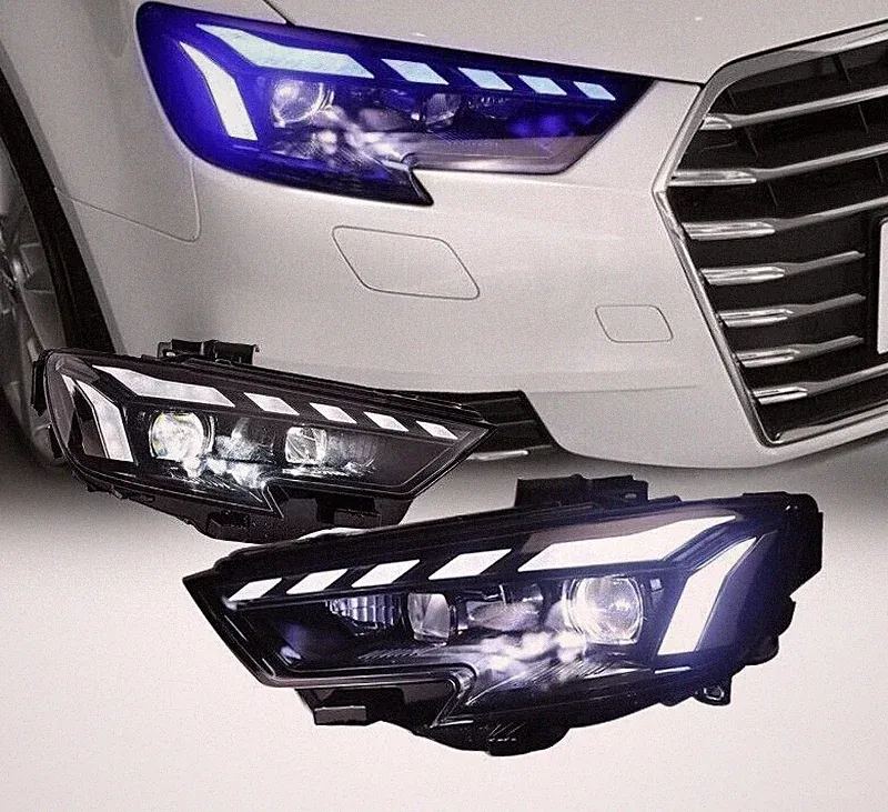 Suitable for Audi A3 S3 2017-2020 upgraded LED headlights DRL laser projector