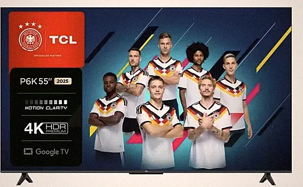 TCL 55 Zoll 4K LED-Fernseher 55P6K