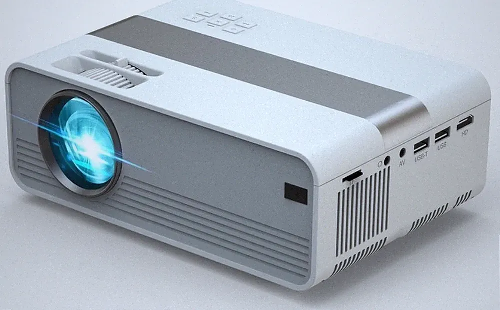Technaxx Beamer TX-127 Mini LED LCD Helligkeit HD Fernbedienung Projektor