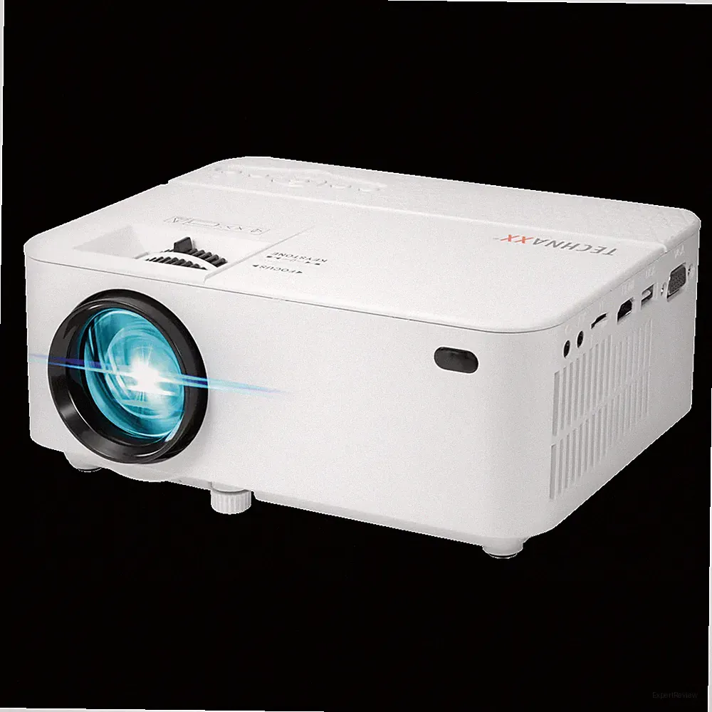 Technaxx Mini Beamer für Outdoor, Haus, Büro - 2W Lautsprecher, 32"-176"...