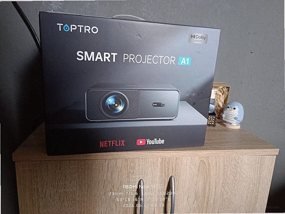 Toptro Smart Projector Full HD 4K A1
