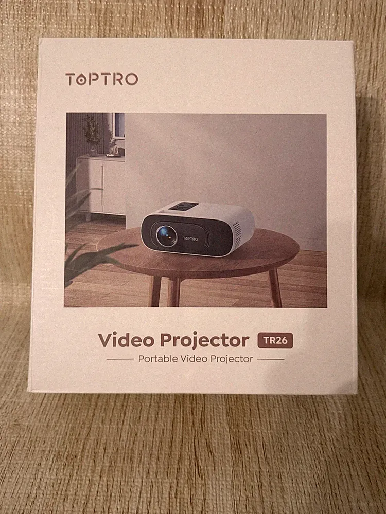 TOPTRO TR26 Mini Beamer / Projektor – NEU & OVP – Tragbar⁠