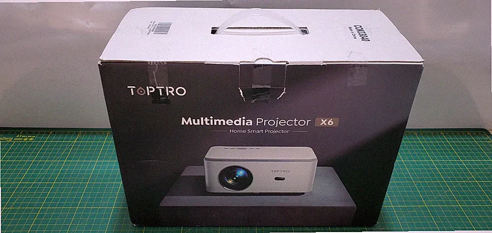 Toptro X6 Projektor WiFi 6 Bluetooth 750 ANSI Lumen, Full HD_3_5