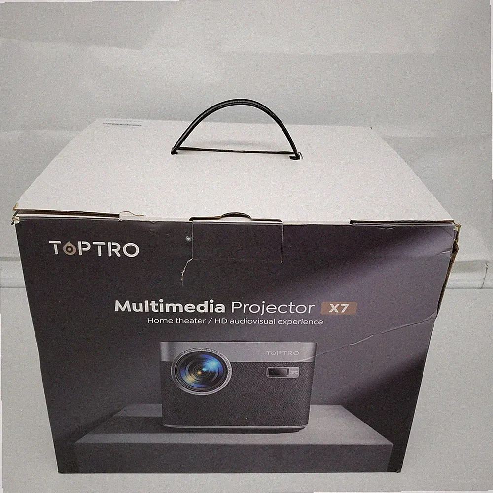 TOPTRO X7 Beamer 1080P 4K Support Auto Fokus WiFi 6 Bluetooth Projektor_3.5_6