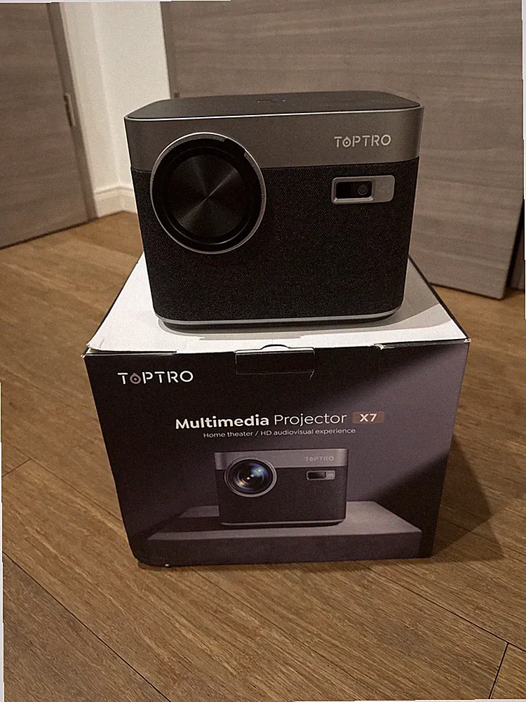 TOPTRO X7 Smart 4K Heimprojektor Autofokus WiFi Android OS Theater HDMI