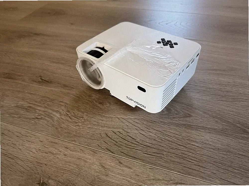 TOPVISION LED Projektor T21, Kompakt, Kleiner Beamer