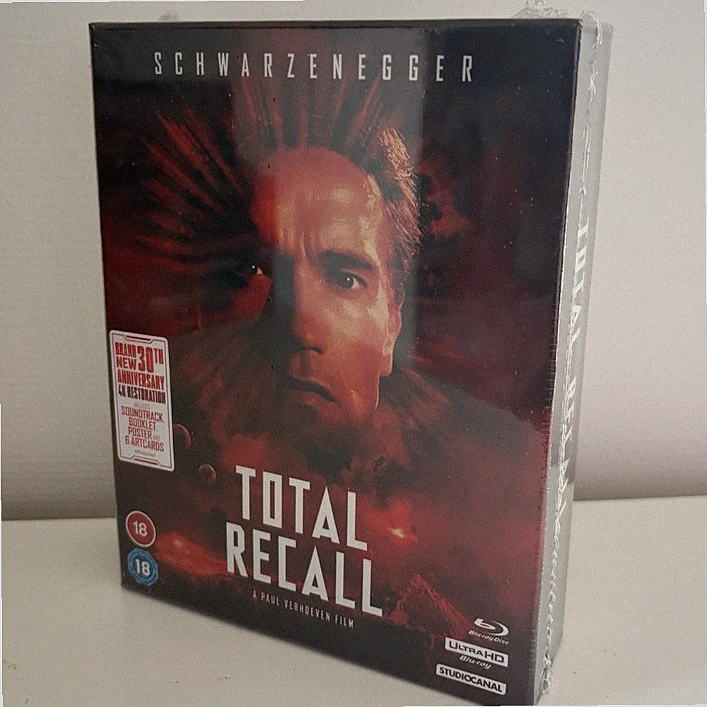 Total Recall 4K Blu-ray 30th Anniversary 4K Restauration FSK 18 digi pack