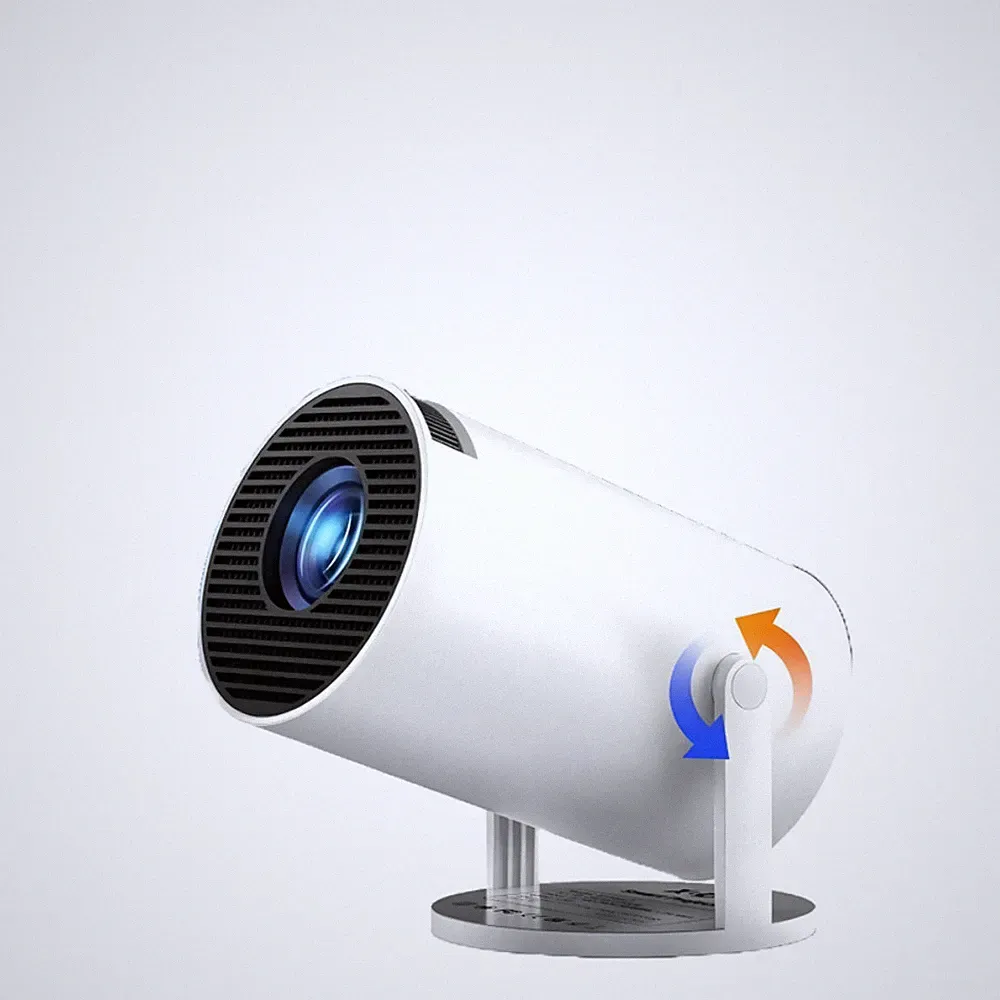 Tragbarer 4K Mini Beamer mit Android TV 11