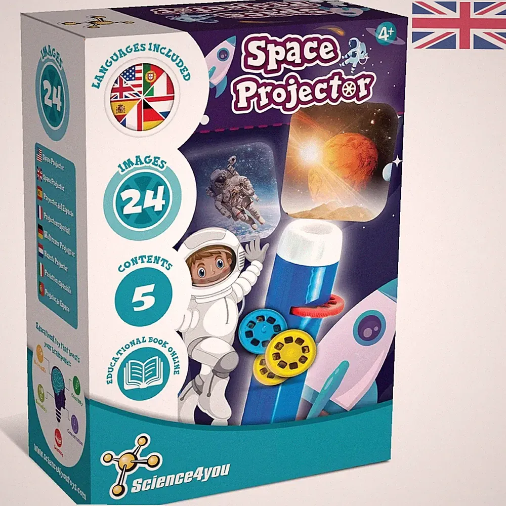 Tragbarer Solarsystem-Projektor & pädagogisches Spielzeug - perfekt für Kinder 4+