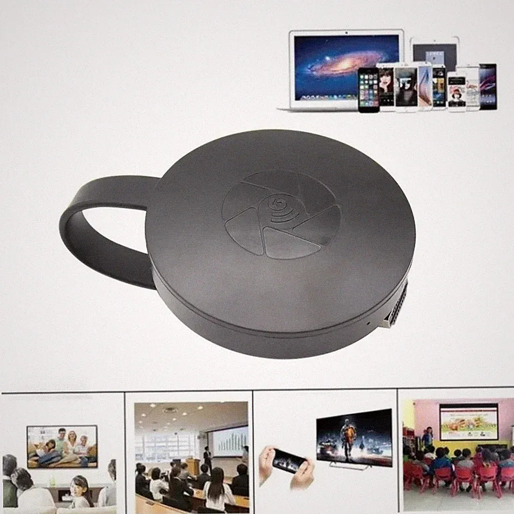 TV Streaming Gerät Wireless Screen Projector 1080p Wireless Display Adapter UK