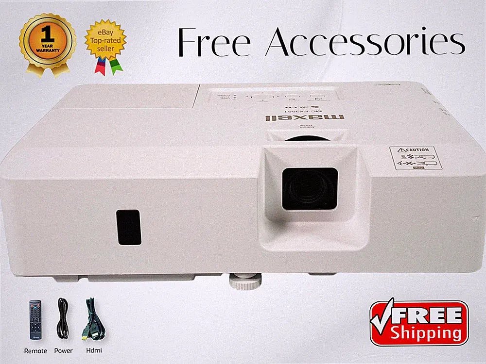 Überholter Maxell MC-EX3551 3LCD Beamer 3700 ANSI Lumen 4:3 bis 12.500 Std