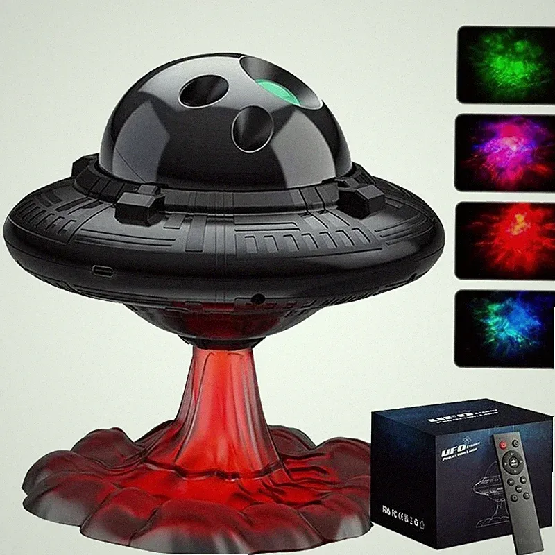 UFO Sternenprojektor LED Sternenhimmel Projektor Nebula Projektor Nachtlicht