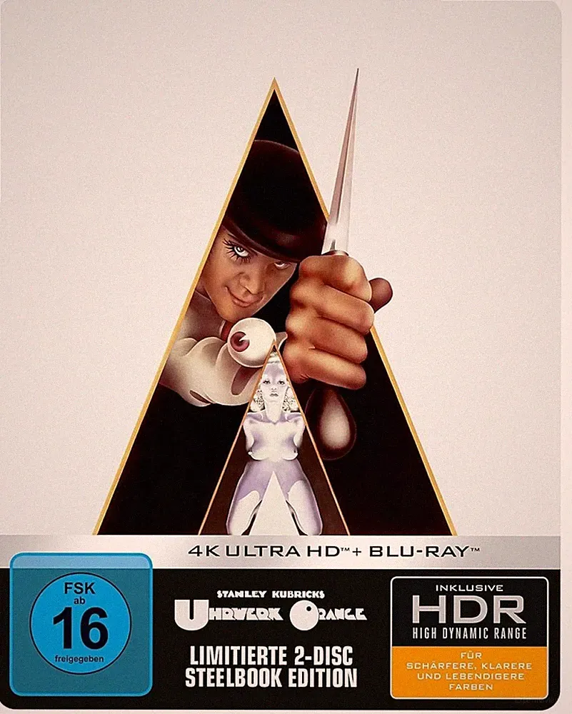 Uhrwerk Orange - 4K Ultra HD + Blu-ray / Limited Steelbook # UHD+BD-NEU