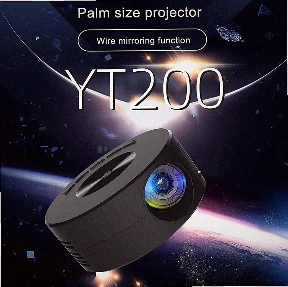 UK 1080P Smart WIFI Projektor Heimkino BT Lautsprecher Video Film HDMI USB