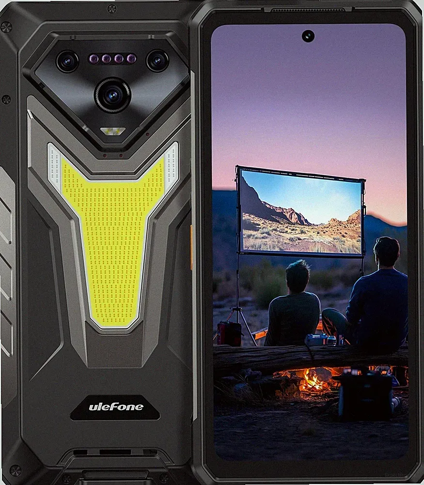 Ulefone Armor 34 Pro 5G Android 15 Outdoor Handy 32GB+512GB Projektor Smartphone