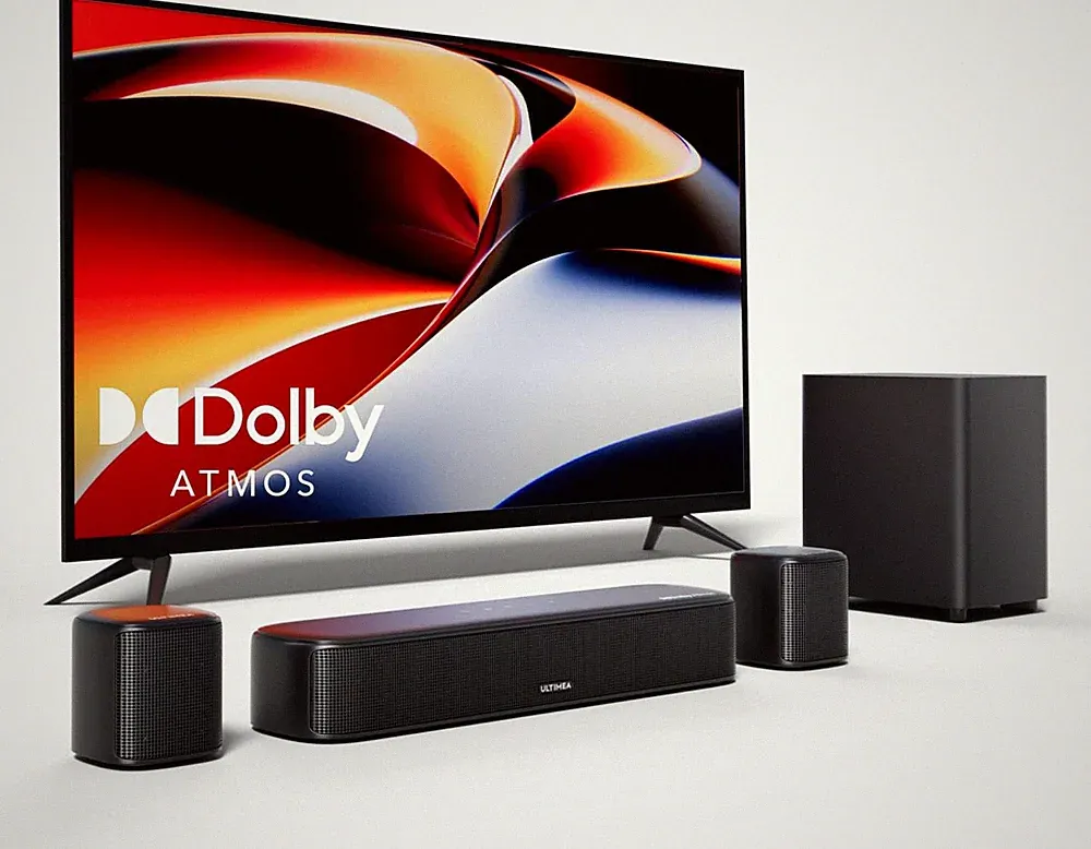 ULTIMEA 5.1Ch Soundbar Mit Dolby Atmos, 3D Surround Sound System Für TV, App Con