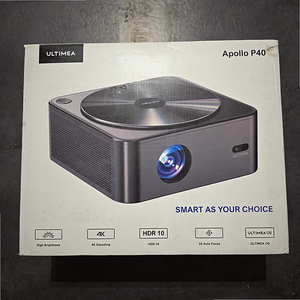 ULTIMEA Apollo P40 Beamer Full HD 1080p 4K Support 700 ANSI Autofokus