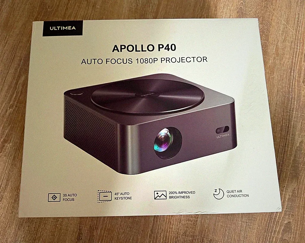 ULTIMEA Apollo P40 Full HD 1080p LCD Beamer Autofokus 280 ANSI-Lumen