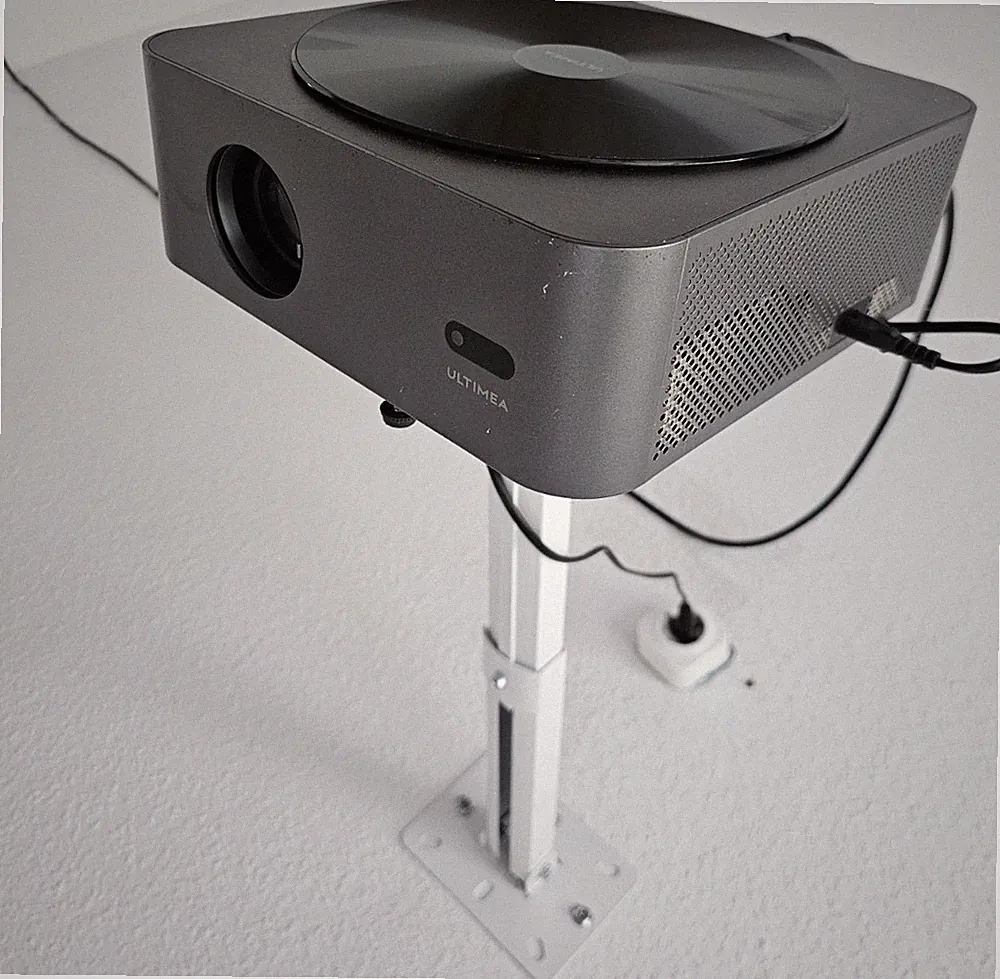 ULTIMEA Apollo-p40 Heimkino-Beamer Full-HD USB HDMI Ethernet Lautsprecher Grau